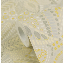 Rol behang met stippenpatroon