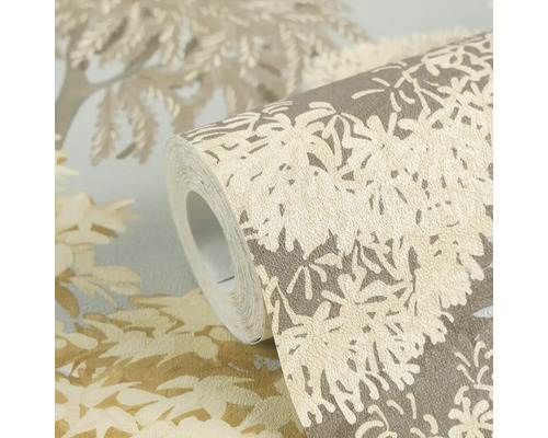 Behangrol met bloemmotief