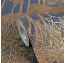 Rol behang met boommotief