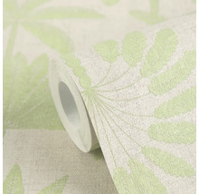 Behangrol met plantenmotief