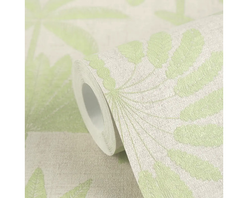 Behangrol met plantenmotief