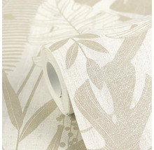 Behangrol met plantenmotief