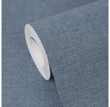 Rol behang met textielmotief