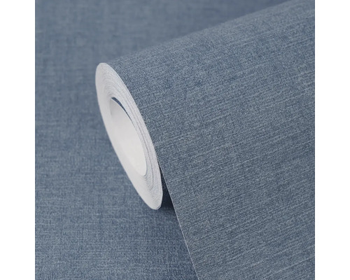 Rol behang met textielmotief