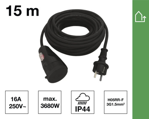 Verlengkabel met een lengte van 15 meter