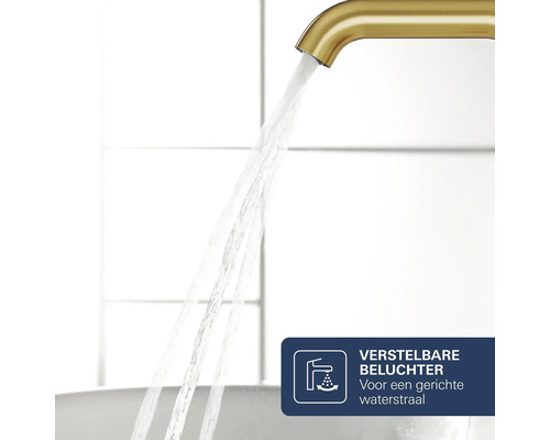 Waterkraan met instelbare straalregelaar