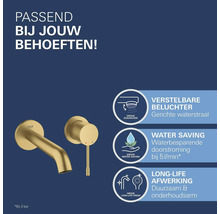 Grohe kraan met waterbesparingsfunctie en duurzame afwerking