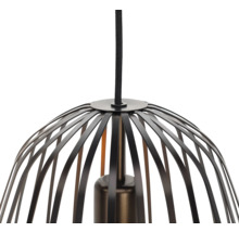 Hanglamp met metalen frame