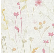 Behang met bloemmotief