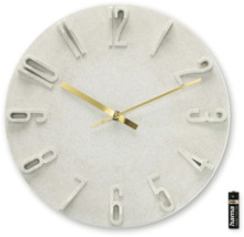 Decoratieve wandklok met cijferweergave en batterij