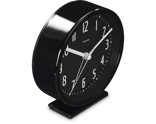 Zwarte Hama wekker met witte cijfers