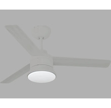 Plafondventilator met drie bladen en geïntegreerde verlichting