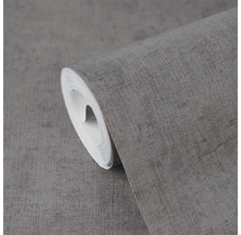 Vliesbehang met fijne linnenstructuur, rol behang.