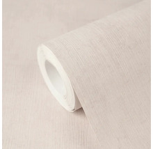 Behangrol met een gestructureerd oppervlak en een subtiel verticaal lijnenpatroon voor wanddecoratie.