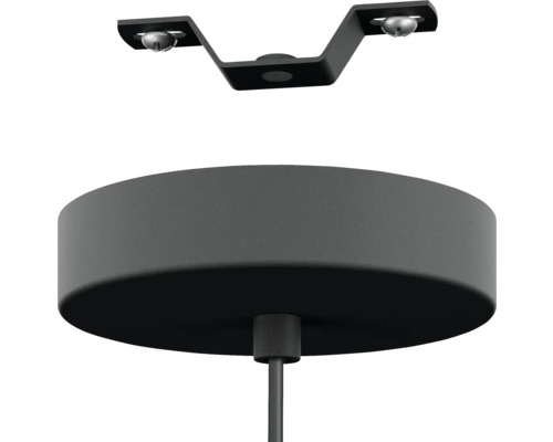 Plafondbevestiging voor een lamp