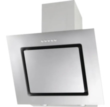 Metalen afzuigkap met bedieningsknoppen