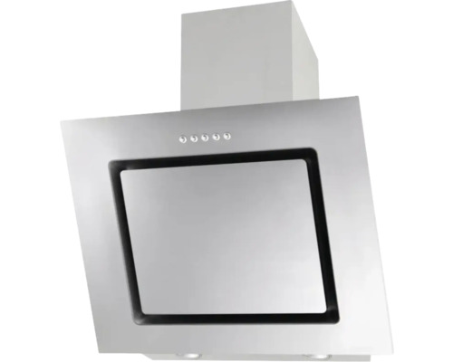 Metalen afzuigkap met bedieningsknoppen