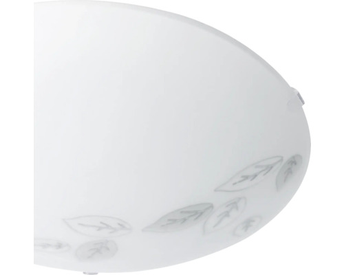 Plafondlamp met bladmotief