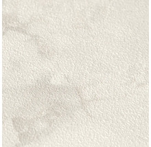 Close-up van vliesbehang met fijne pleisterstructuur en een subtiele marmerlook.