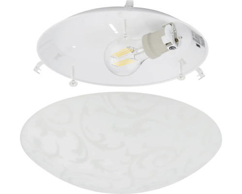 Plafondlamp met fitting en decor