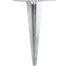 Individuele paalhouder van metaal om in beton te storten