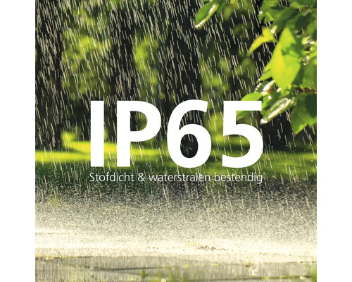 IP65 Stofdicht en waterstraalbestendig