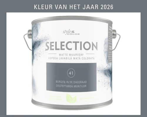 Emmer matte muurverf Selection van het merk Style Color