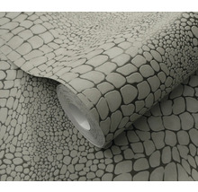 Behangrol met krokodillenleerlook