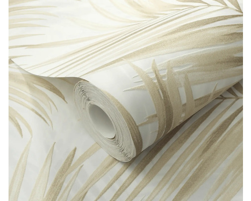 Behangrol met plantenmotief