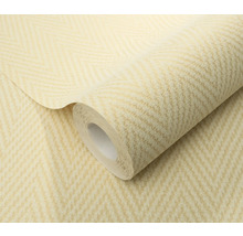 Behangrol met visgraatmotief