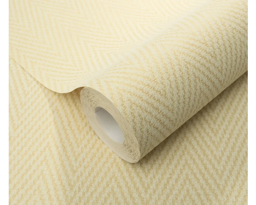 Behangrol met visgraatmotief