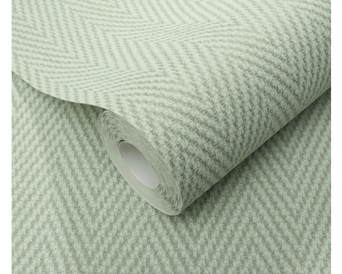 Behangrol met visgraatmotief