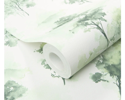 Behangrol met boommotief