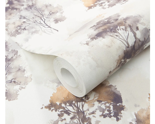 Rol behang met boommotief voor wanddecoratie