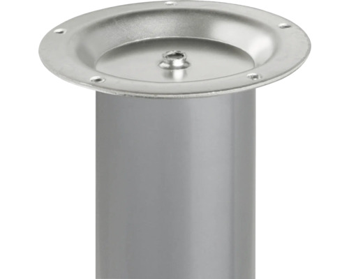 Metalen meubelpoot met montageplaat