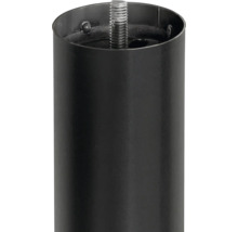 Metalen meubelpoot met schroefdraad