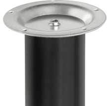 Metalen meubelpoot met montageplaat