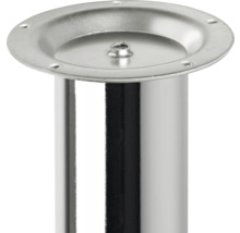 Metalen meubelpoot met montageplaat