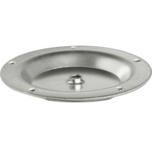 Metalen rozet met bevestigingsgaten