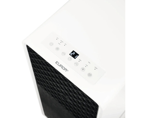 Eurom airconditioner bedieningspaneel close-up