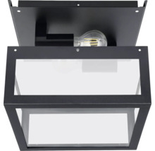 Plafondlamp met glazen panelen