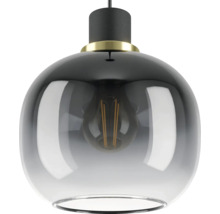 Hanglamp met glazen lampenkap