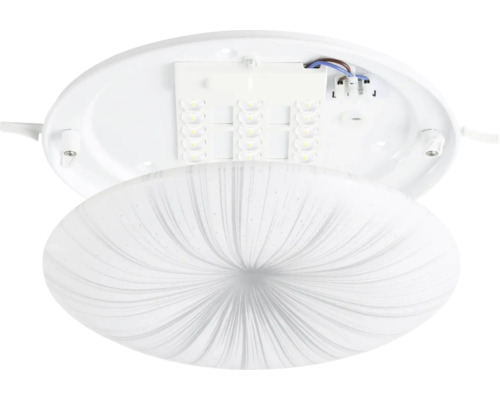 LED plafondlamp met bloemmotief