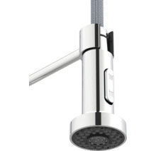 Keukenkraan met doucheslang en straalregelaar