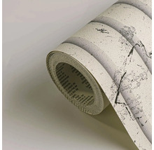 Behangrol met steenlook en gestructureerd oppervlak.