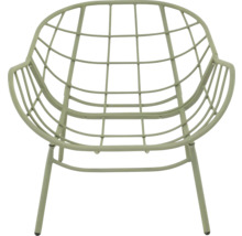 Draadstoel met armleuningen