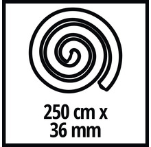 Symbool voor een afdichtband 250 cm x 36 mm