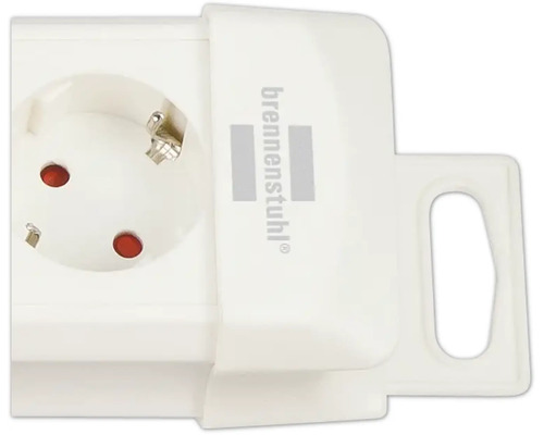 Brennstuhl-logo op stekkerdoos