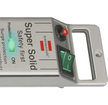 Brennstuhl Super Solid stekkerdoos met overspanningsbeveiliging en schakelaar