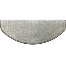 Halfronde trapmat van tapijt